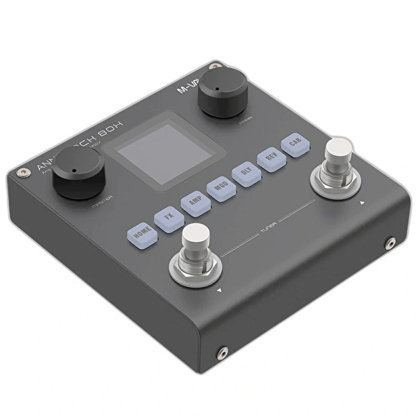 M-Vave Blackbox Siyah Kompakt Gitar Stompbox Prosesör